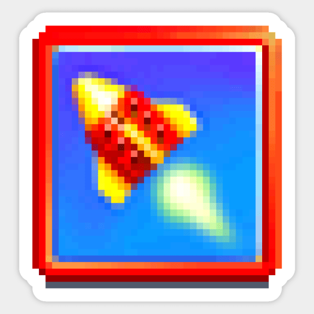 Missile Sprite Sticker by SpriteGuy95